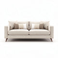 Fabric sofa with removable cushions for living room - 180 x 85 x 75cm