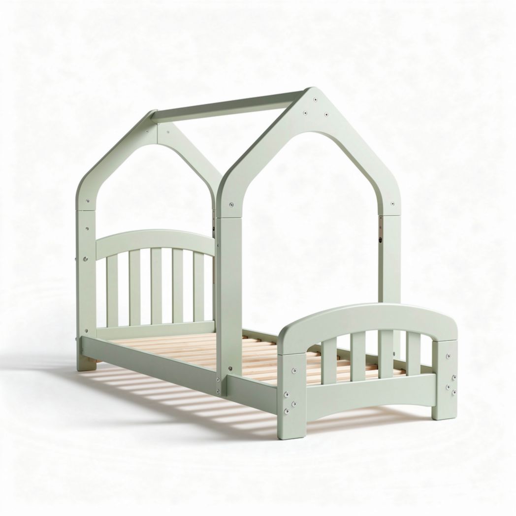 Wooden playhouse frame for children - 150 x 100 x 120cm