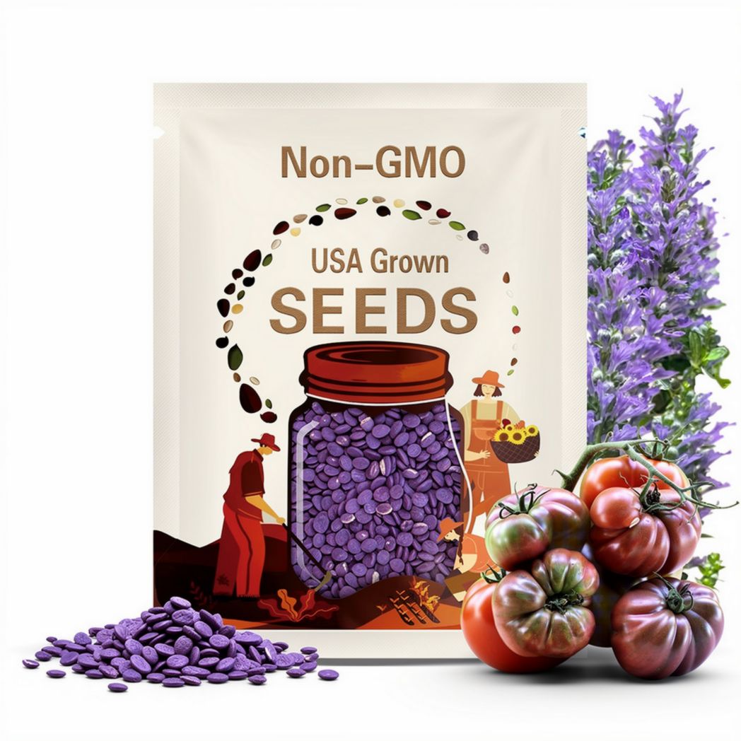 Purple Cherokee Tomato Seeds | Heirloom | Organic