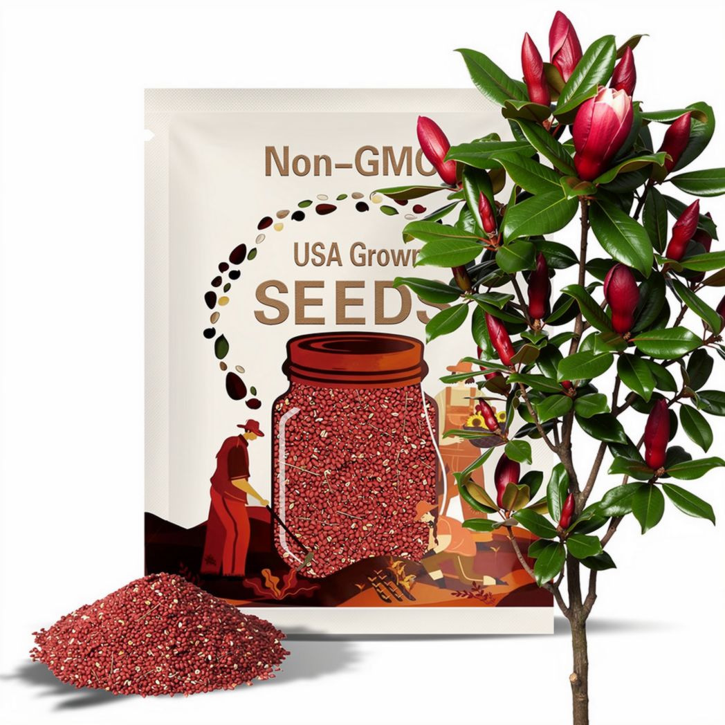 Little Gem Magnolia Seeds - 25 Seeds, Fresh from the Pod, Ready to Plant! Beautiful Trees, Extra Large Fragrant Flowers! Stunning and Iconic