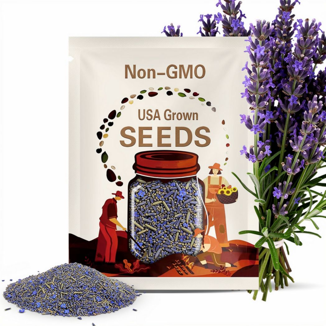 Blue Thyme Creeper NON GMO Ground Cover 300 Seeds