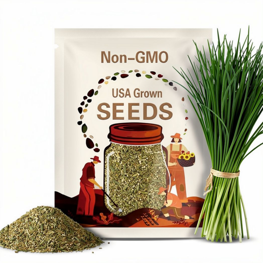 Organic Chives Perennial Culinary Herb Seeds